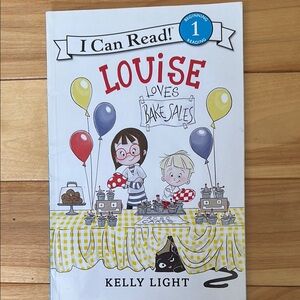 📙8 READERS for $20 Louise Loves Bake Sales by Kelly Light - Kids Book